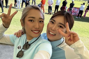 JPDAドラコンプロの浦上真乙（左）と松浦美侑（右）