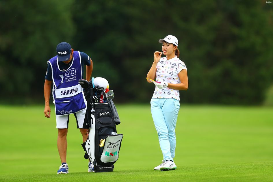 何を食べてるの？ 英国ファンをも魅了した渋野日向子の“もぐもぐ”姿