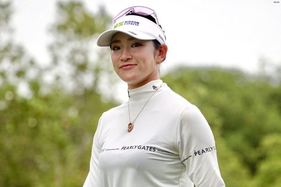 美品　Mizuno 　ゴルフキャップ　原英莉花着用モデル グリーン上で2つの変更 原英莉花が米自己最高9位「新しいことに挑戦