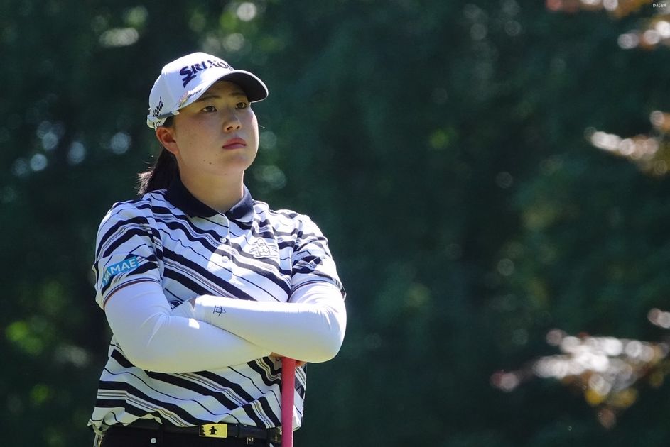 未使用】竹田麗央サイン入り コ・オリナ ゴルフクラブ キャップ 2025年