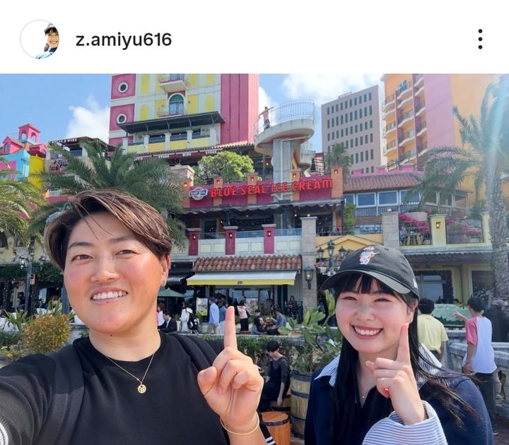 可愛いすぎて鼻血がブー」尾関彩美悠が沖縄で「リフレッシュDAY」を