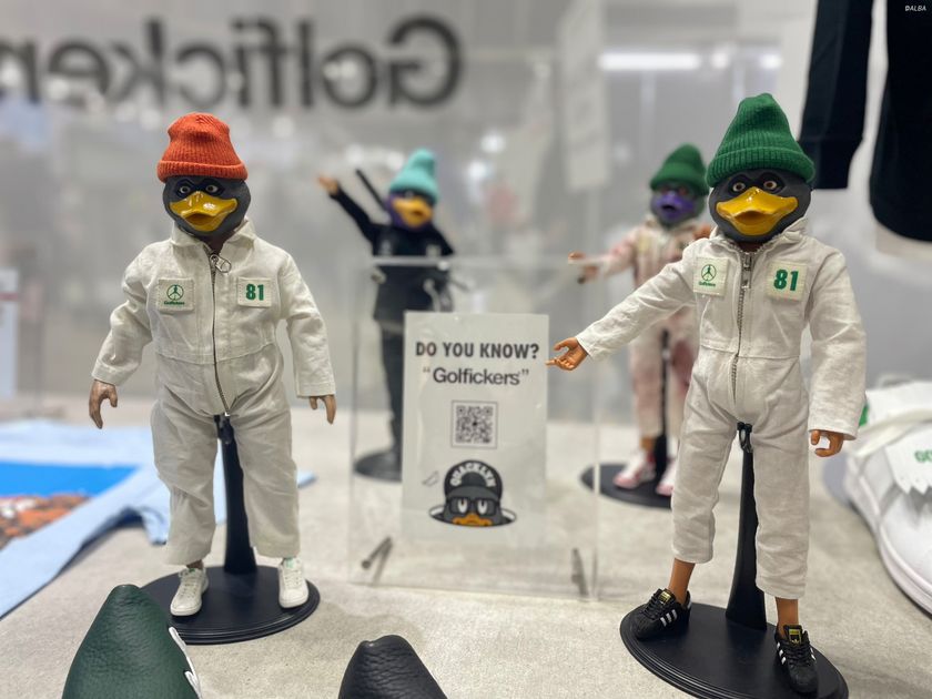 JGFで見つけたユニークなアヒルが可愛すぎる！ ZOZOチャンピオンシップ