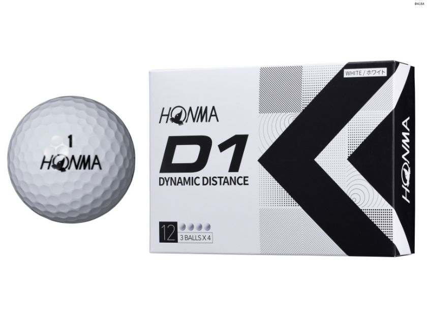 No.393 HONMA D1 200球　年式統一 ボール,D1 SPIN (ハーフダース単位)D1 SPIN (ハーフダース単位