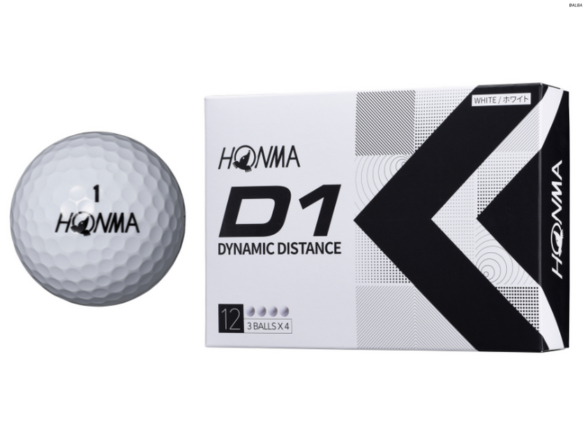 レビュー評価】 謎の人気？HONMA D1ボール - BASS＆TURF