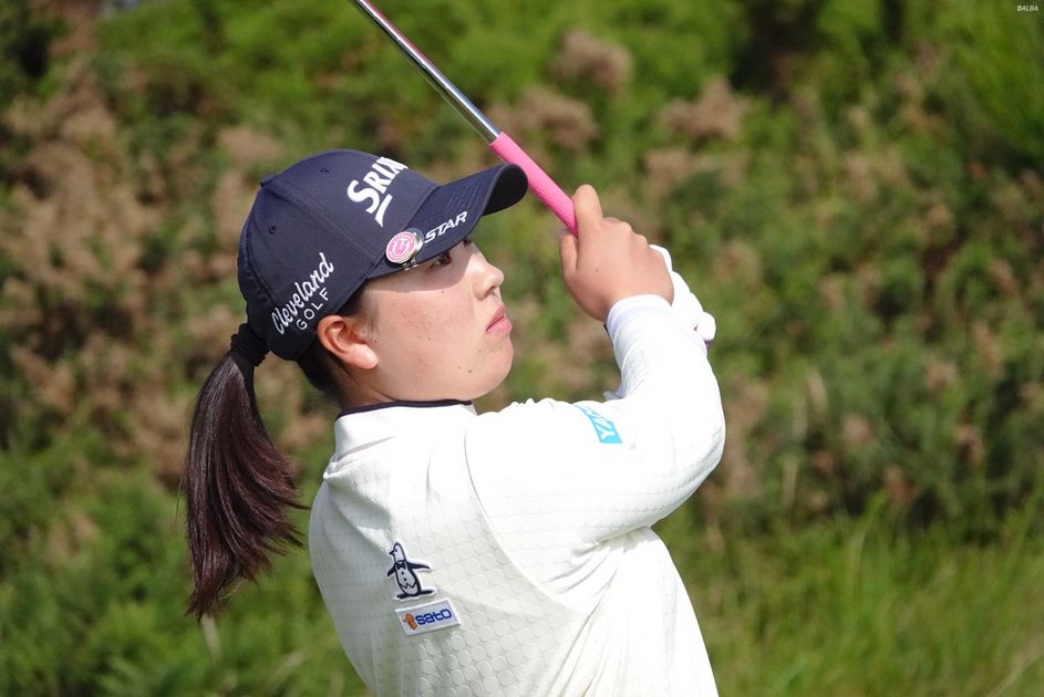 【未使用】竹田麗央サイン入り コ・オリナ ゴルフクラブ キャップ 新品 ゴルフキャップ 竹田麗央（タケダ リオ）優勝当日 直筆