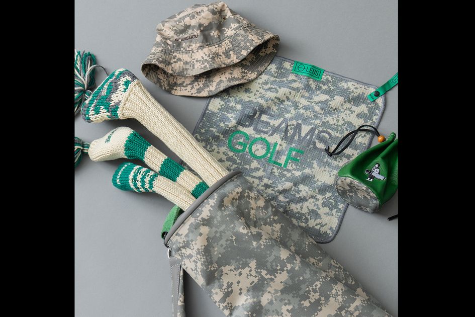 デジタル迷彩”なのにゴルフ場にマッチするなんて！「BEAMS GOLF」の新
