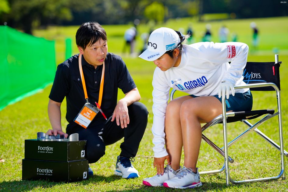 女子ツアー会場にシューフィッター!? 「サポートを充実させたい