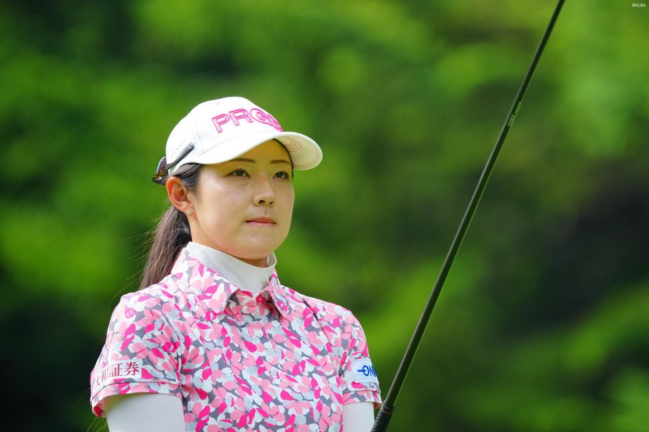 辻梨恵 母校のゴルフ部監督らと座禅をして集中力を高めツアー