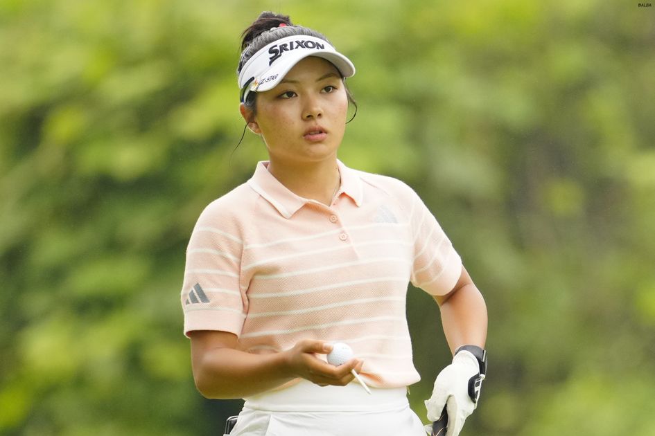 速報＞18歳ルーキー・吉﨑マーナが首位Tでホールアウト 政田夢乃は1差