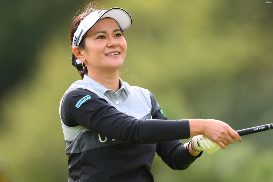 プロアマ大会に参加した宮里藍は8月以来となるゴルフを満喫 練習場で