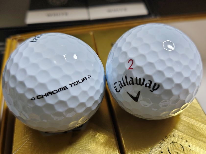 Callaway Chrome Tour ゴルフボール 7個セット（キャロウェイ クロム 
