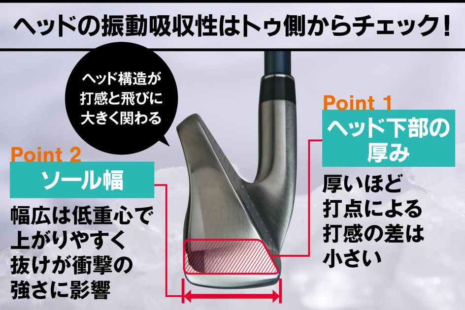 トップしても打感軟らかで飛距離ロスなし!? 最新“やさしめ”アイアンの 