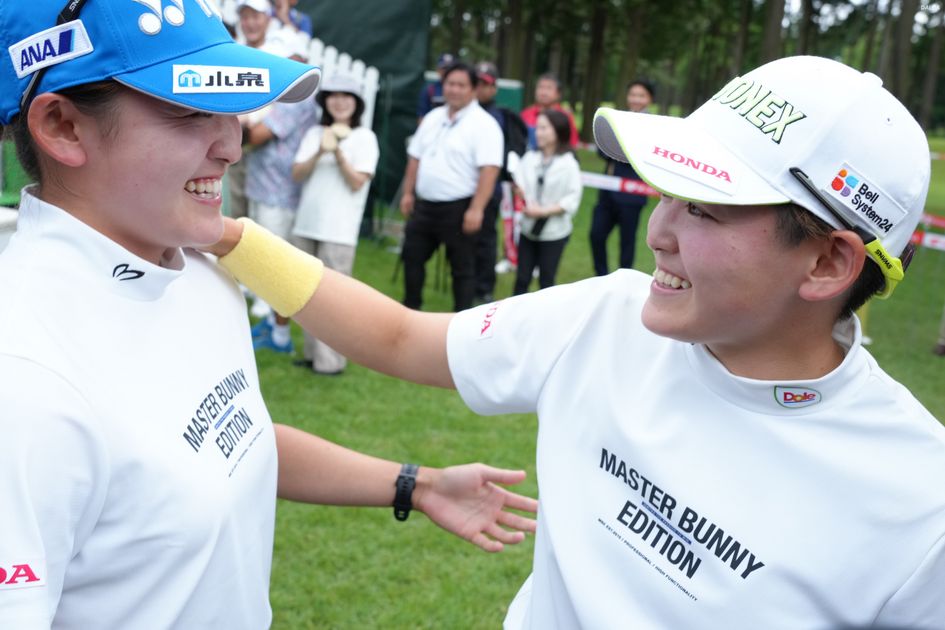 孝行姉妹だ！ 岩井明愛が3差逆転で“父の日V”「本当に良かった