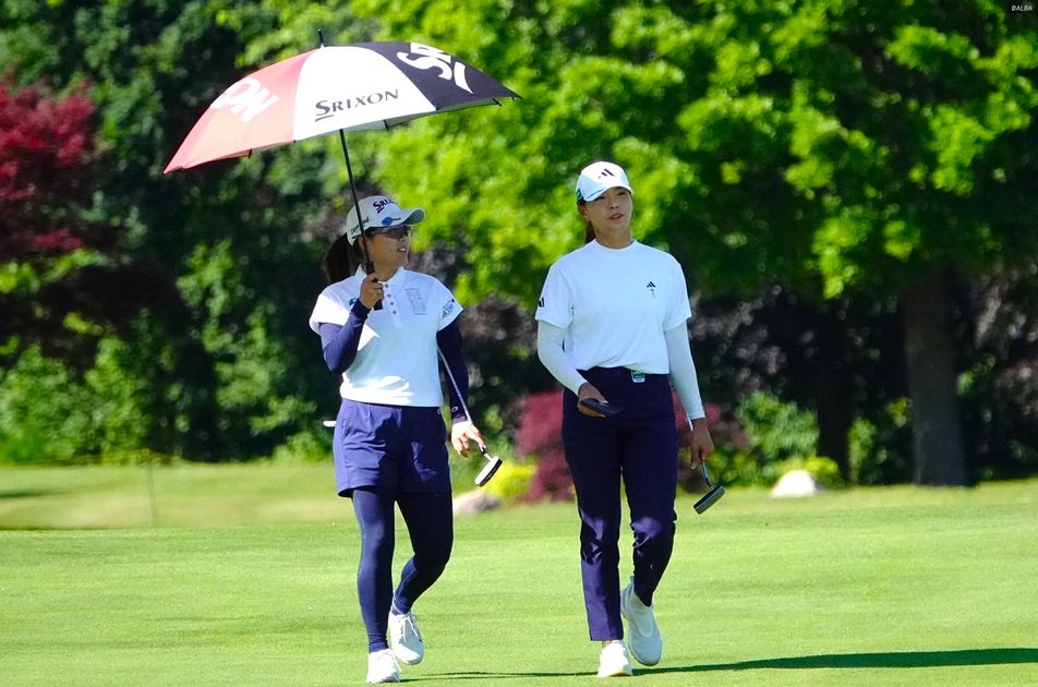 LPGAダウ選手権ペア　渋野日向子・勝みなみ直筆サイン入りキャップ（未着用） 動画】渋野 日向子 ＆ 勝 みなみ 第2日 ショートハイライト