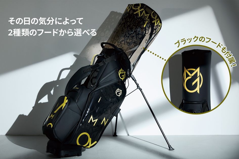 スタンドキャディバッグ 透明フード付　使用感少 オムニックスゴルフ Amazon.co.jp: オムニクス ゴルフ スタンド式 キャディバッグ