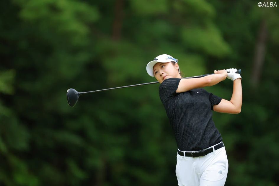 左ヒジの引けたフォローに悩んでいるなら、森田遥が最高のお手本【優勝