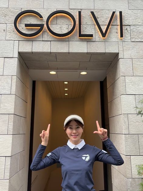 竹村真琴がGOLVI GOLF LOUNGE銀座のメインアンバサダーに就任 「練習