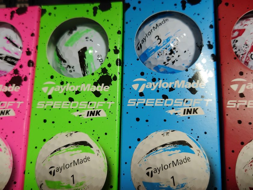 見た目はイケイケ！ 中身は堅実。 『SPEEDSOFT INK ボール』でゴルフも