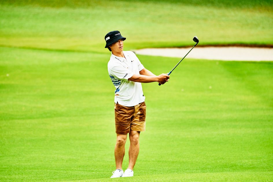 ​【新品タグ付】TravisMatthew 石川遼着用モデル ハーフパンツ M 三井住友VISA太平洋マスターズ 初日 石川遼プロがTravisMathewの