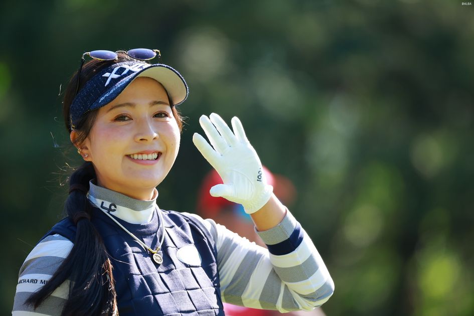 女子プロゴルファー【小祝 さくら】直筆サイン色紙 女子プロ
