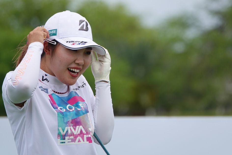 古江彩佳はプロアマで18ホール、畑岡奈紗もコースに登場 昨年、渋野