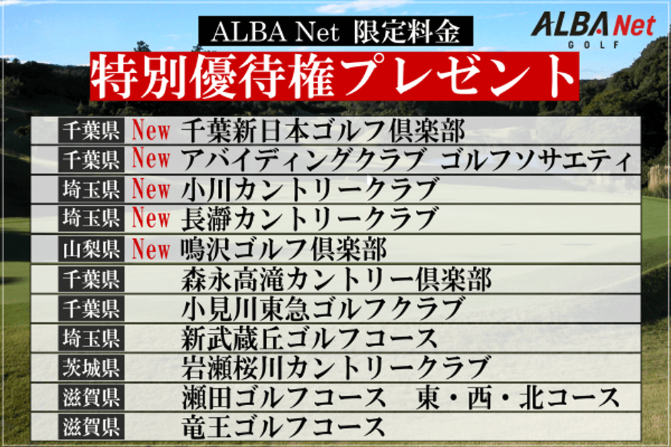 【4名昼食付】熱海倶楽部ゴルフ特別招待券（￥20,000〜30,000相当） 関東＆関西エリアの人気コースを特別優待料金で予約ができる