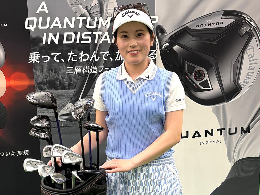米ツアー4年目の西村優菜が地元・大阪でのイベントに参加 「今年は