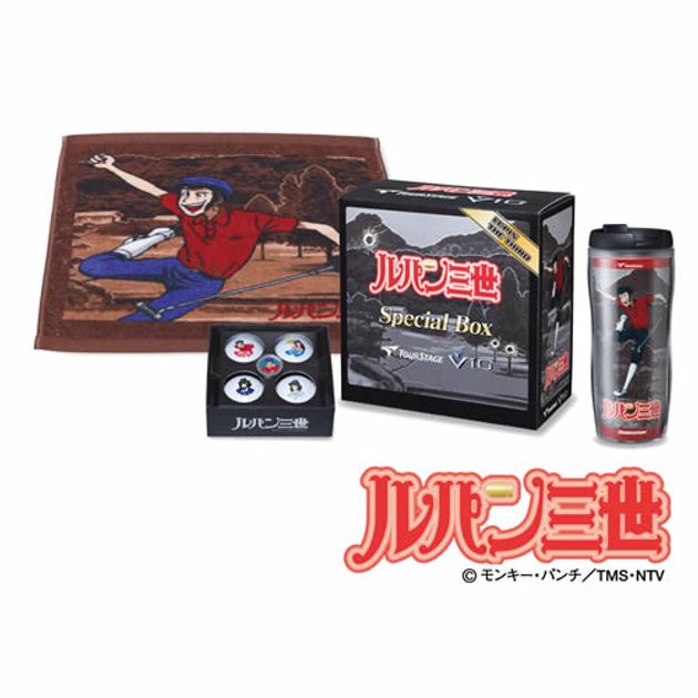 5,000セット限定!!「TOURSTAGE V10×ルパン三世 SpecialBox」 - ゴルフ