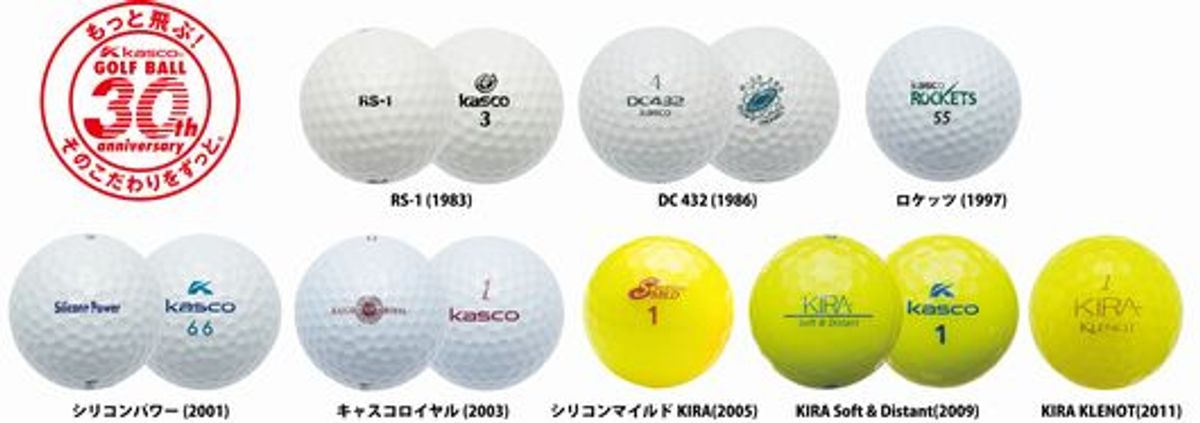 キャスコ、ゴルフボール製造30周年記念キャンペーン公式FBで実施中