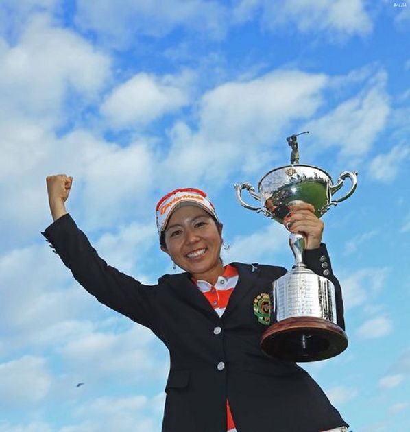 宮里美香Vを支えた加藤キャディの“営業努力” - ゴルフ総合サイト ALBA Net