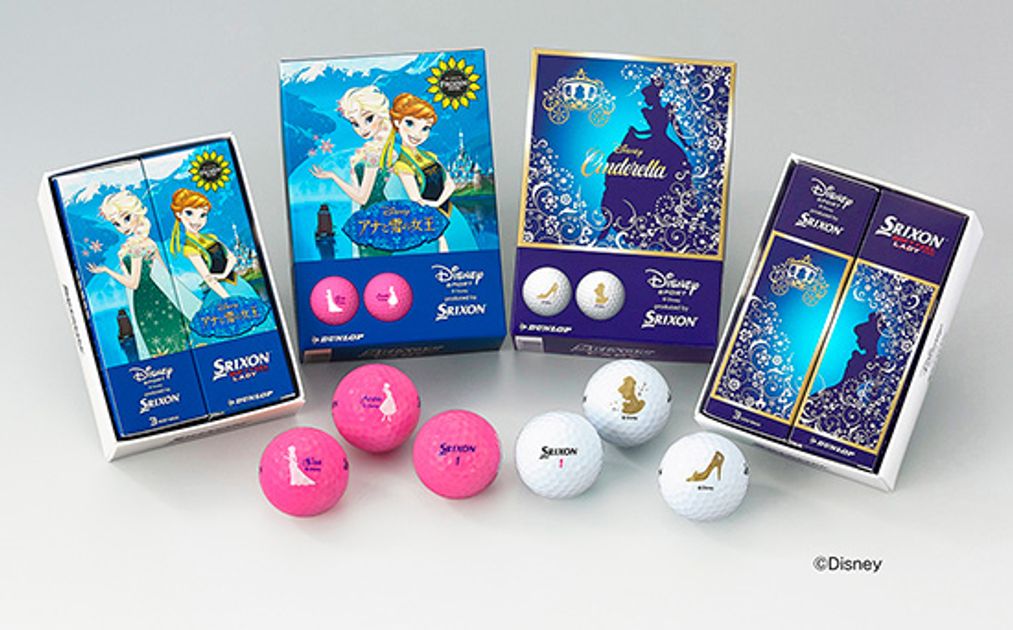 ありのまま”で飛距離が伸びる？！ディズニーキャラデザインボールが