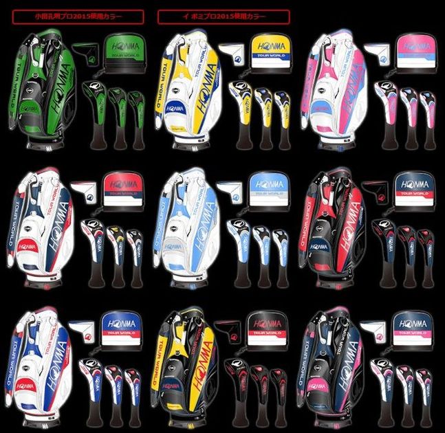 キャディバッグ HONMA ホンマ イボミ - イ・ボミ ツアーワールド TOUR