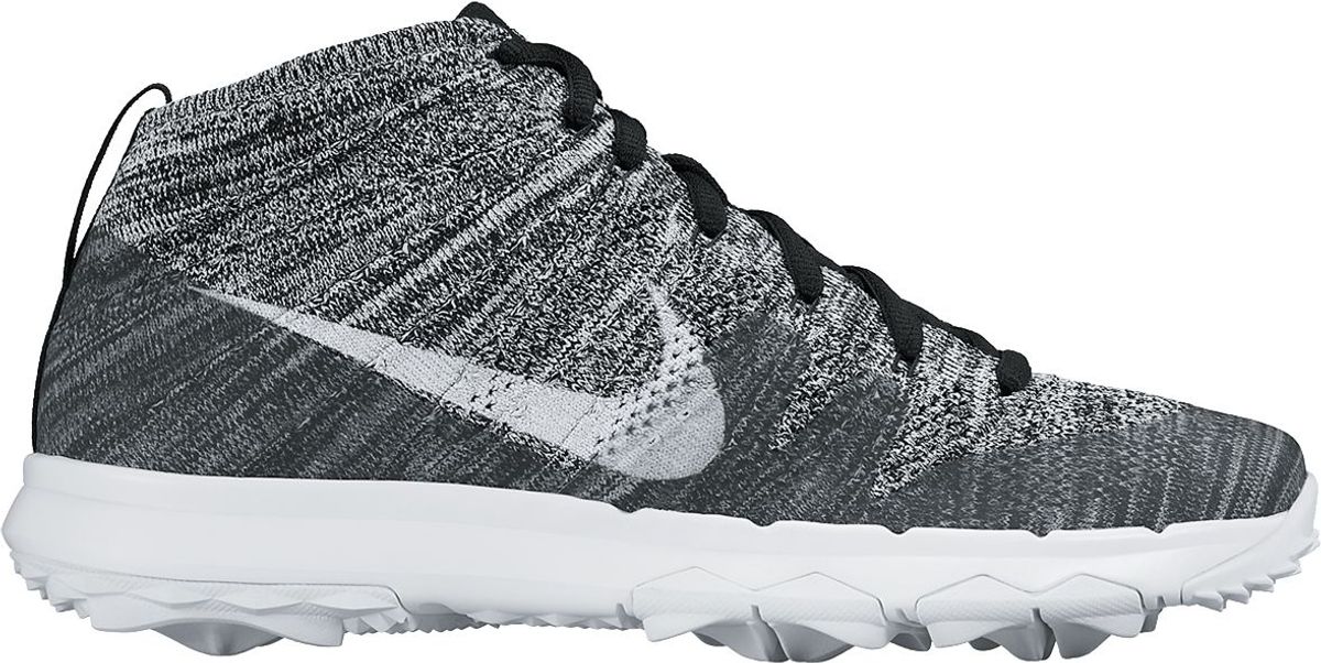 NIKE ナイキ ゴルフシューズ フライニットチャッカ 新品 Nike ゴルフシューズ フライニット チャッカ ブラック