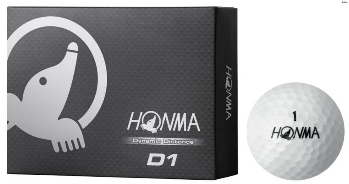 飛び”を追求した低価格帯ボール『HONMA D1』登場 - ゴルフ総合サイト
