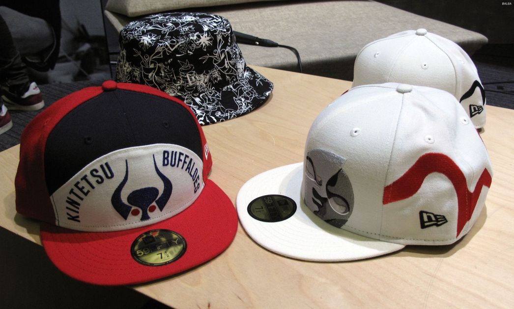 ニューエラ x 大阪近鉄バファローズシリーズ59FIFTY 7 3/8 ニューエラ x おとなしい 大阪近鉄バファローズシリーズ59FIFTY