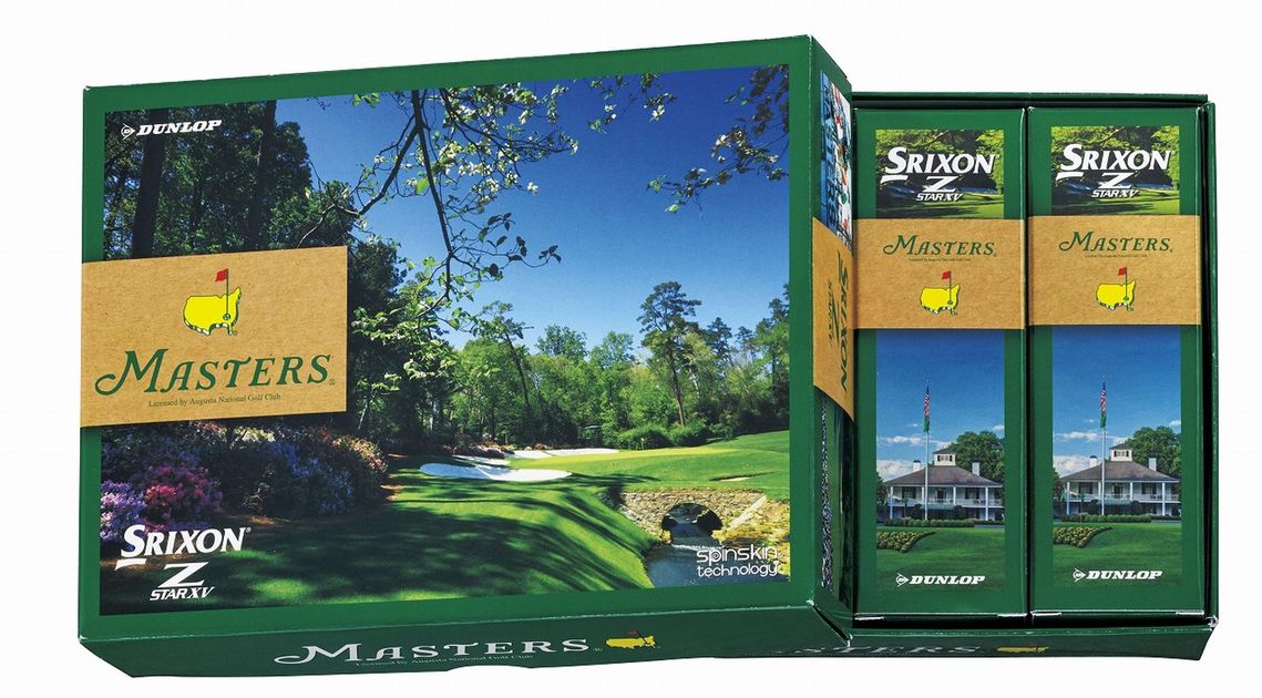 松山使用の「スリクソン Z-STAR XV」に豪華マスターズカラーが登場