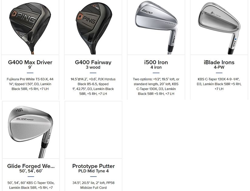WITB】飛ばし王のキャメロン・チャンプ、ルーキー2戦目と驚きの