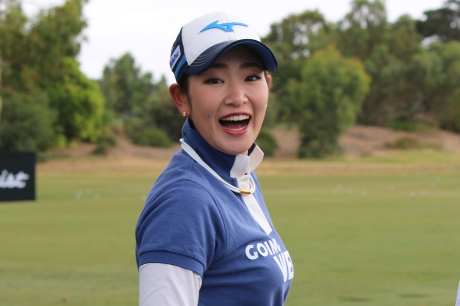 今季初戦の原英莉花 師匠のジャンボから送られた言葉は？ - ゴルフ総合