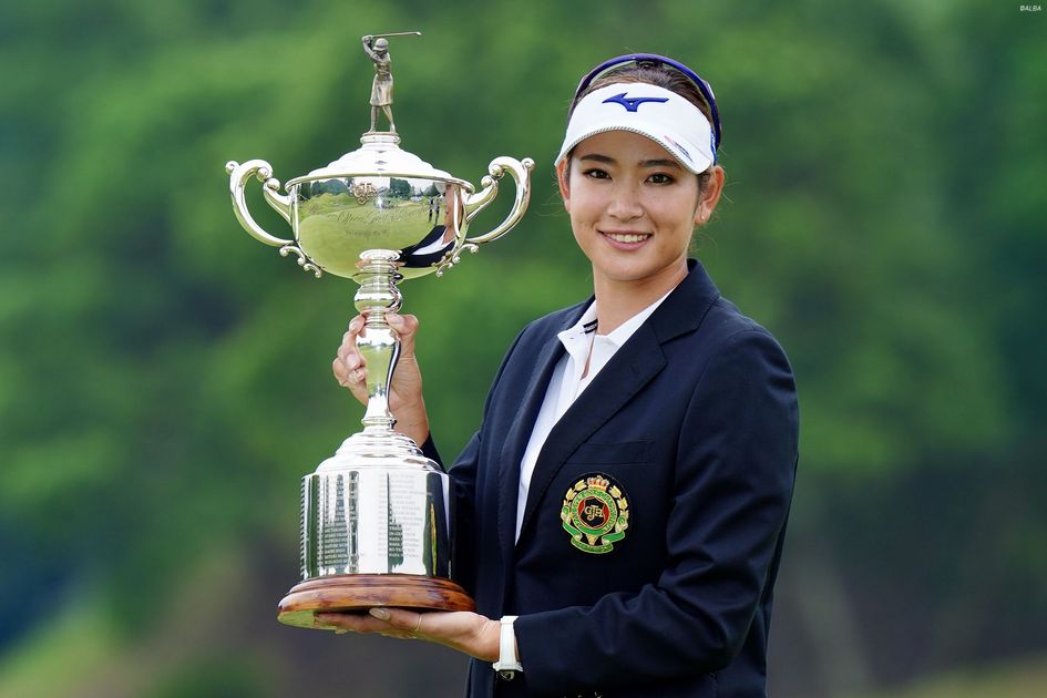 原英莉花プロサイン　優勝2020年日本女子オープンキャップ(JGA)、記念ボール 原英莉花プロサイン 優勝2020年日本女子オープンキャップ(JGA