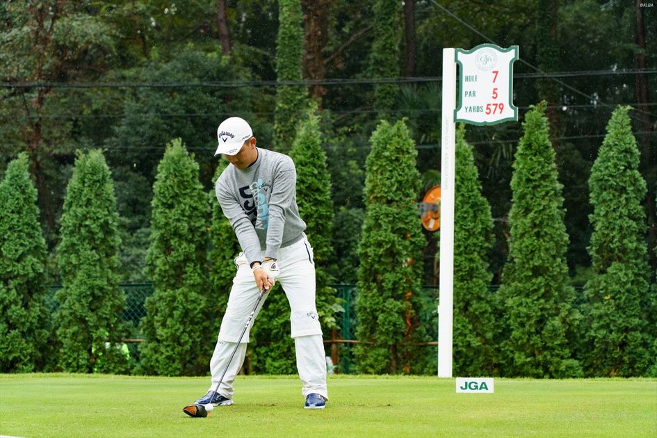日本オープンで撮影 河本力の豪快ドライバースイング【連続写真
