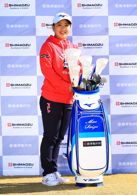 西郷真央が島津製作所と所属契約！「昨季以上の成績と初優勝を目指して