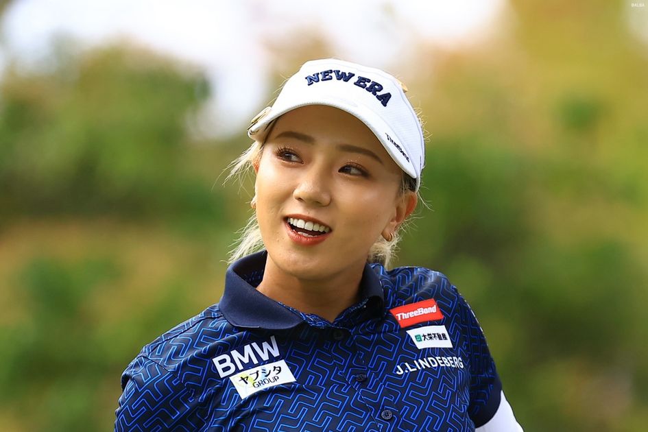 宮田成華プロサイン3点セットゴルフLPGA