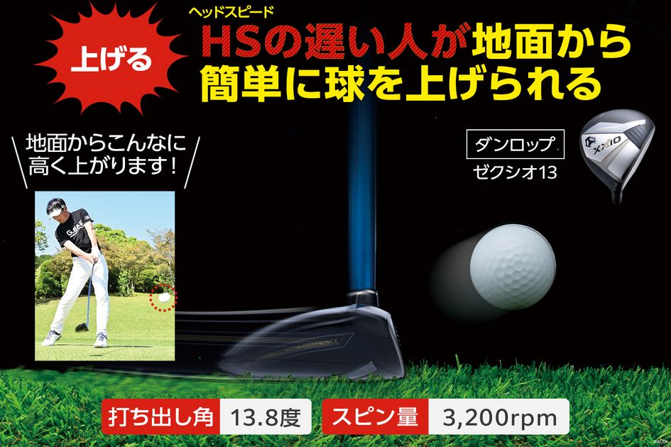 3番ウッドで球が上がらないゴルファー必見！ 深重心＆出っ歯モデルか 