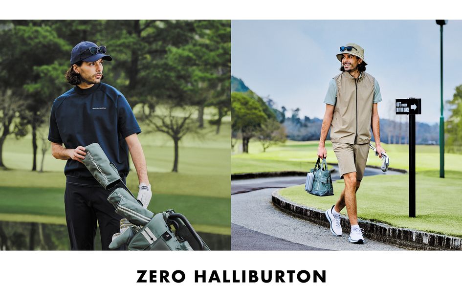 ALBA STYLE】大人の匂いを漂わせる、ZERO HALLIBURTONでゴルフスタイル