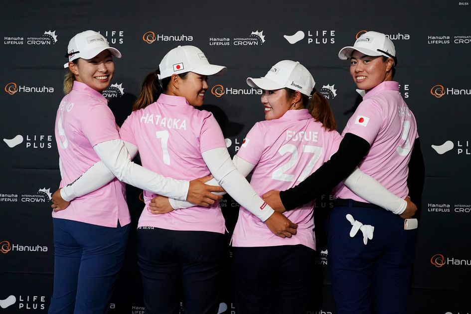23年女子ゴルフ国別対抗戦サイン入りジップアップシャツ（渋野、畑岡、古江、笹生） bWFsgxeiPjet0PDsWVfD.jpg?ver=WnqZ