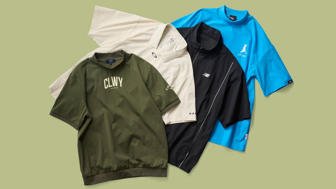 【超美品❣️】ニューバランスゴルフ 2WAY中綿ジャケット 白　ロゴ総柄 ニューバランス（new balance）（レディース）ゴルフ 抗菌防臭