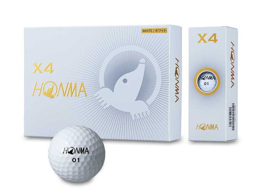 本間ゴルフの『X4 ボール』ってどんなボール？ - ゴルフ総合サイト