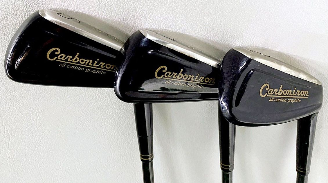 【幻の名器！】ヨネックス　エアロナ　カーボン　アイアン フルセット！ 幻の違反クラブ『カーボンアイアン』VS最新作『EZONE GT』。アイアンは