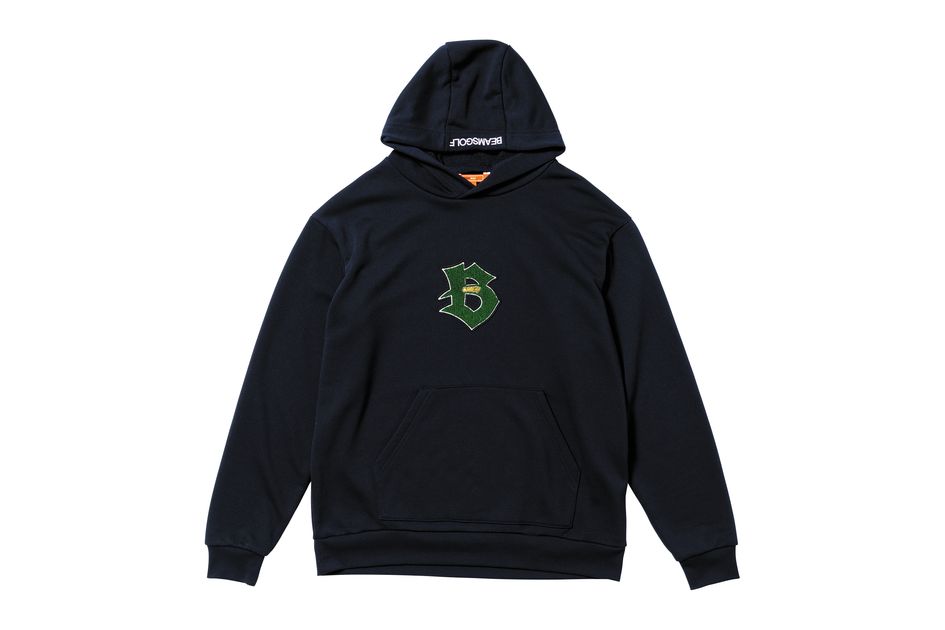 【美品】ビームスゴルフ地球ロゴ 半袖 裏毛パーカー 重ね着 レイヤード 美品ビームスゴルフ◎地球ロゴ 半袖 裏毛パーカー 重ね着 レイヤード