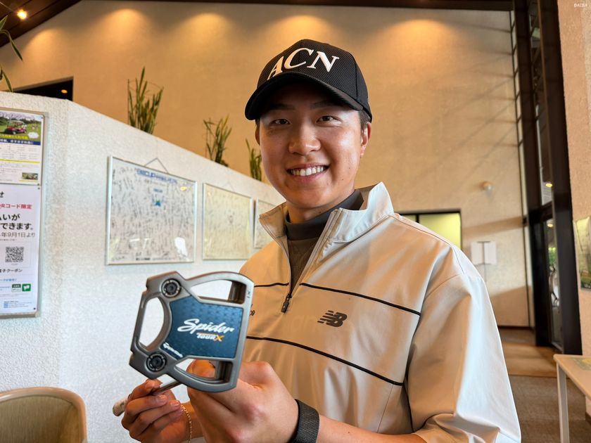 竹山昂成が初の首位発進から上位キープ 世界トップ流“スパイダー